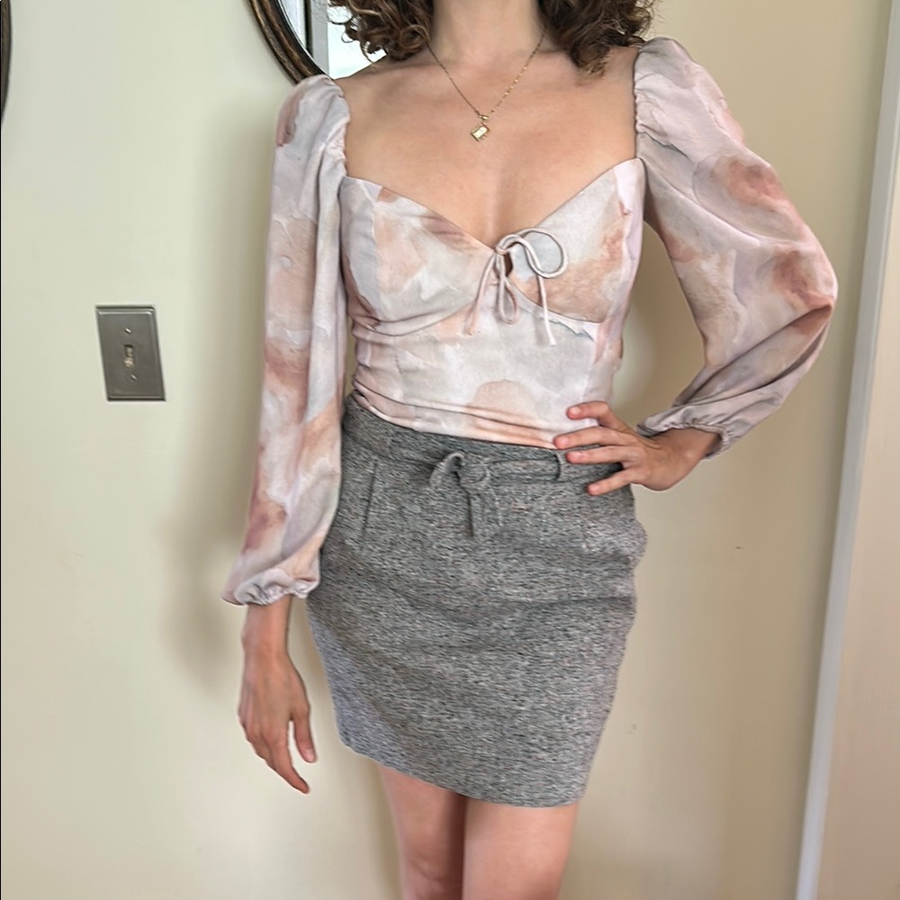 Wilfred Purple Pencil Mini Blouse Cocktail from And Other Stories